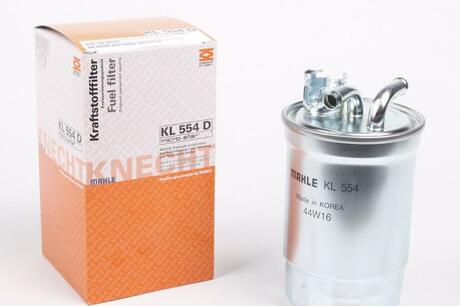 KL554D MAHLE / KNECHT Фильтр топливный AUDI: A4 04-, A4 Avant 04-, A6 04-, A6 Avant 05-