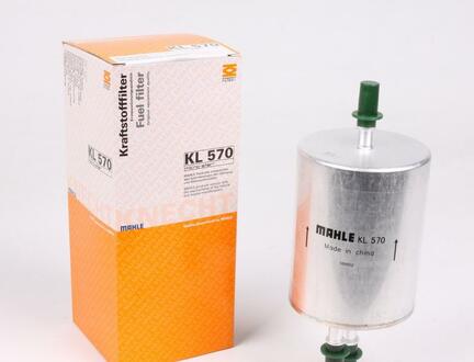 KL570 MAHLE / KNECHT Фильтр топливный AUDI: A4 00-04, A4 04-, A4 Avant 01-04, A4 Avant 04-, A4 кабрио 02-, A6 04-, A6 Avant 05-
