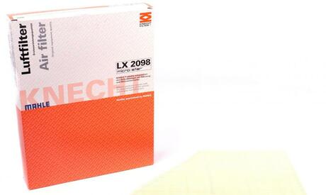 LX2098 MAHLE / KNECHT Фильтр воздушный BMW: X5 4.8 i 07-