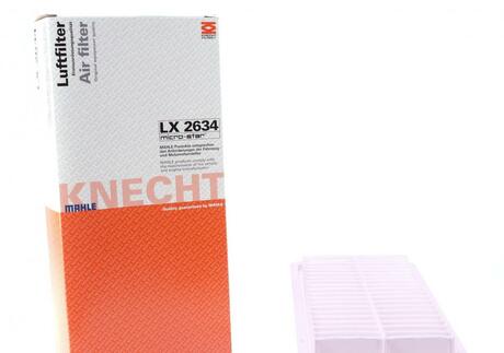 LX2634 MAHLE / KNECHT Фильтр воздушный LEXUS: RX 400H 04-
