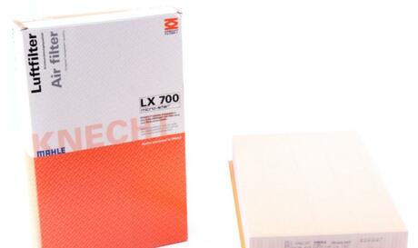 LX700 MAHLE / KNECHT Фильтр воздушный VOLVO: S60 00-, S80 01-06, V70 II универсал 00-, XC70 CROSS COUNTRY 00-