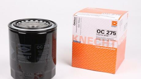 OC275 MAHLE / KNECHT Фильтр масляный заменен на OC275A