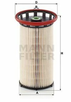 PU8028 MANN Фильтр топливный (для корпусов без датчика уровня воды)