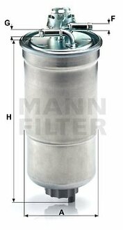 WK 853/3 X MANN Фильтр топливный
