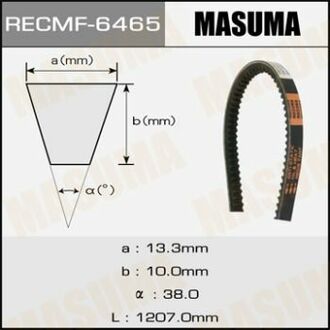 6465 MASUMA Masuma Masuma6465 6465 | Ремень клиновый 13х1206