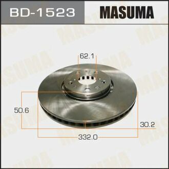 BD-1523 MASUMA BD-1523_диск тормозной передний! правый!\ Lexus GS 3.0/4.3 05>