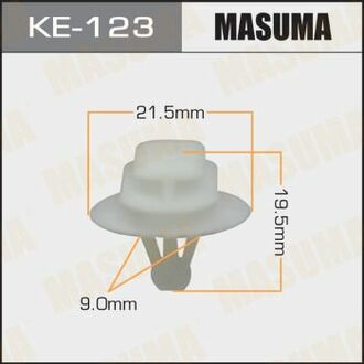 KE-123 MASUMA KE-123_клипса!\RENAULT CLIO II 98>/RENAULT SCENIC III 09>