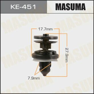 KE-451 MASUMA KE-451_клипса обшивки дверей!\ Ford Focus 04>