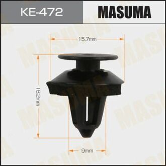 KE-472 MASUMA KE-472_клипса крепления!\ MB W124/W126 84-93