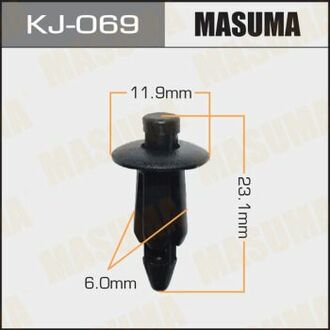 KJ069 MASUMA KJ-069_клипса!\MITSUBISHI MINICA/ek-CUSTOM правый руль 13>