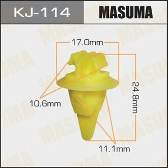 KJ114 MASUMA KJ-114_клипса!\TOYOTA 4RUNNER/HILUX/STARLET/4RUNNER/TUNDRA 99>
