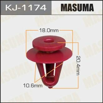 KJ-1174 MASUMA KJ-1174_клипса!\ Toyota Land Cruiser 98-07