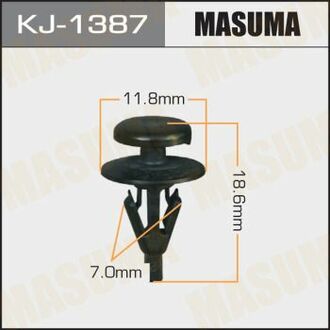 KJ-1387 MASUMA KJ-1387_клипса!\ Toyota Corolla/Prius