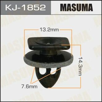 KJ-1852 MASUMA KJ-1852_клипса автомобильная! автокрепеж \ Honda CR-V 95-01