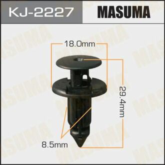 KJ-2227 MASUMA KJ-2227_клипса!\LEXUS GS300/IS F/LS430/RX350,TOYOTA CAMRY/RAV4/VENZA 04>