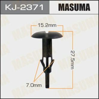 KJ2371 MASUMA KJ-2371_клипса!\Toyota Auris/Avensis/Prius/Matrix/Venza 06>