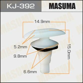KJ-392 MASUMA KJ-392_клипса!\ Honda Accord 08>