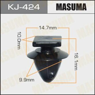 KJ-424 MASUMA KJ-424_клипса!\TOYOTA YARIS VERSO/MARK II,LEXUS RX300-RX400H 99>
