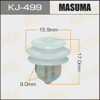 KJ-499 MASUMA KJ-499_клипса!\ Toyota Avensis/Corolla Verso, Honda Civic, Subaru Forester/Legacy/Outback 03>