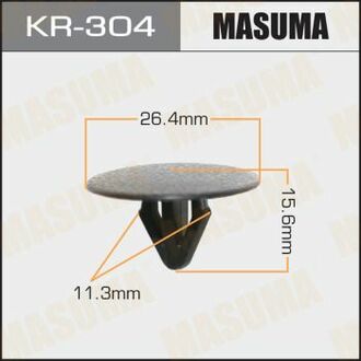 KR-304 MASUMA KR-304_клипса!\ Hyundai Accent 06-10