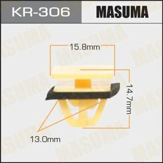 KR-306 MASUMA KR-306_клипса!\ Hyundai Sonata 05-10