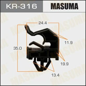 KR-316 MASUMA KR-316_клипса!\ Hyundai Solaris 1.4-1.6 10>