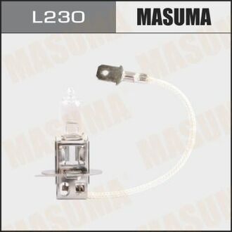 L230 MASUMA Автолампа MASUMA L230 Clearglow H3 55 W прозрачная