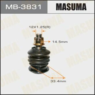 MB-3831 MASUMA MB-3831_опора шаровая верхняя! в рычаг\ Toyota Mark 90/100 92>