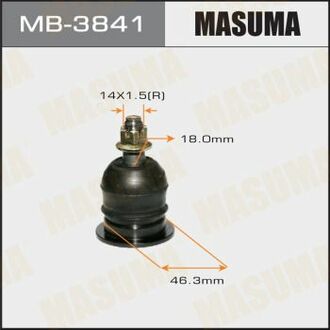MB-3841 MASUMA MB-3841_опора шаровая переднего верхнего рычага!\ Toyota Fj Cruiser Gsj15 06>