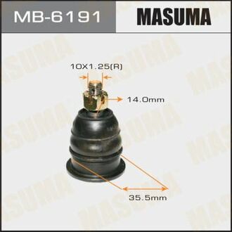 MB-6191 MASUMA MB-6191_опора шаровая переднего верхнего рычага!\ Honda CR-V Rd1/Rd2 97-01