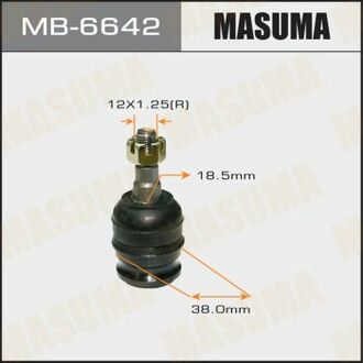 MB-6642 MASUMA MB-6642_опора шаровая!\ Subaru Legacy 89>