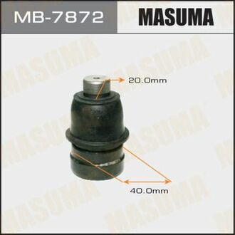 MB-7872 MASUMA MB-7872_опора шаровая нижняя!\ Mitsubishi Outlander 2.0/2.4 02>