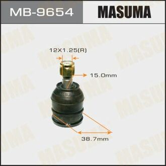 MB-9654 MASUMA MB-9654_опора шаровая верхняя!\ Mazda 6 GH Sedan/Wagon all 08-13