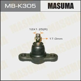 MB-K305 MASUMA MB-K305_опора шаровая нижняя!\ Hyundai I30 06>