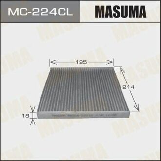 MC-224CL MASUMA MC-224CL_фильтр салона! угольный\ Toyota Rav 4/Yaris/Yaris Verso 99>