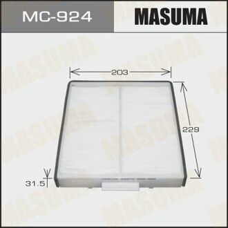 MC-924 MASUMA Воздушный Фильтр САЛОННЫЙ АС- 801 MASUMA (1/40)
