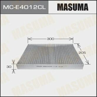 MC-E4012CL MASUMA MC-E4012CL_фильтр салона! 300x205x30, угольный\ Audi A4/A6 1.8-4.2/1.9TDi/2.5TDi 97-08