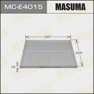 MC-E4015 MASUMA MC-E4015_фильтр салона! 287x225x16\ Opel Omega 2.0/2.5/3.0/2.0TDi/2.5TD 94-01