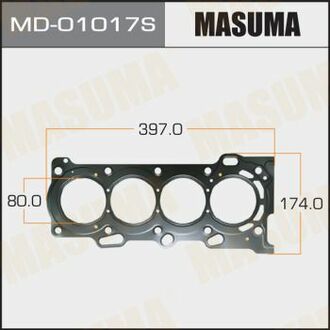 MD-01017S MASUMA MD-01017S_прокладка ГБЦ!\ Toyota Corolla/Avensis/Celica 1.4/1.6/1.8 16V DOHC 99>