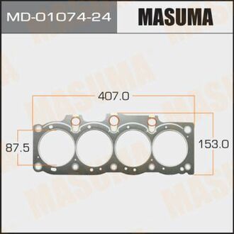 MD-01074-24 MASUMA Прокладка ГБЦ
