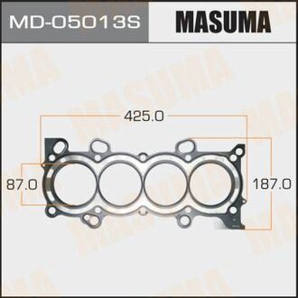 MD-05013S MASUMA MD-05013S_прокладка ГБЦ!\ Honda CR-V 2.0 16V DOHC 02>