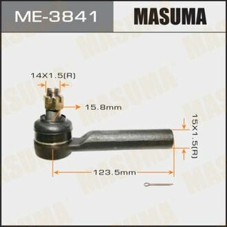 ME3841 MASUMA ME-3841_наконечник рулевой!\ Toyota Land Cruiser Prado, Lexus GX470 RZJ120 03>