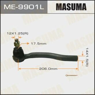 ME-9901L MASUMA НАКОНЕЧНИК РУЛЕВОЙ Тяги MASUMA CX7, CX9 07- LH