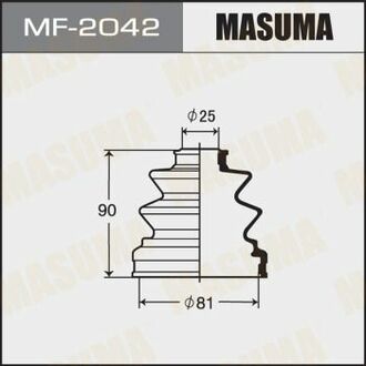 MF-2042 MASUMA MF-2042_пыльник ШРУСа!\ Toyota Tercel 1.3/Wagon 1.5 79-88