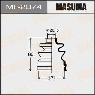 MF2074 MASUMA MF-2074_пыльник ШРУСа внутреннего!\ Mazda 323 1.1-1.8 <01, Subaru Impreza 1.6i-2.0i 92-00