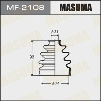 MF-2108 MASUMA MF-2108_к-кт пыльника ШРУСа наружного!\ Subaru Impreza/Forester all 95>