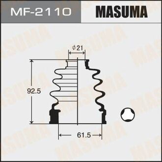 MF-2110 MASUMA MF-2110_пыльник ШРУСа внутреннего!\ Mitsubishi Colt, Daihatsu, Hyundai Accent 90>