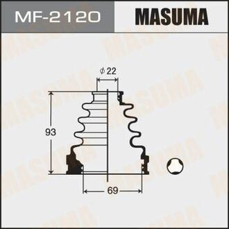 MF-2120 MASUMA MF-2120_пыльник ШРУСа внутреннего!\ Toyota Carina/Celica/Camry/Corolla/Starlet/RAV-4