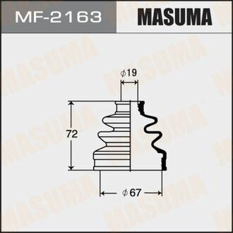 MF-2163 MASUMA MF-2163_пыльник ШРУСа наружного!\ Hyundai Accent 1.3i/1.5i, Subaru Swift 1.0i/1.3i 86>