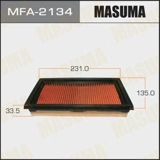 MFA-2134 MASUMA MFA-2134_фильтр воздушный! \ Nissan Note/Micra/Tiida 1.6/1.8/Qashqai 1.5DCi 05>